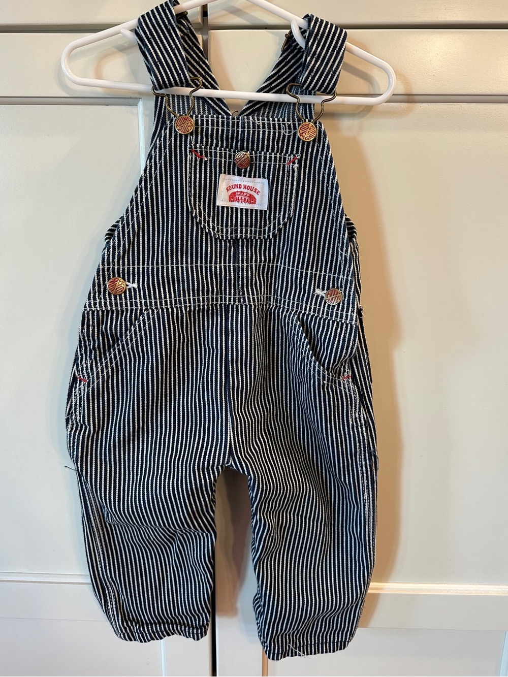Vintage Toddler Roundhouse Overalls 24 mo
